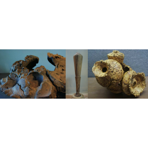 Multi-axis bowls and vases