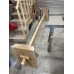 4-meter long pine table and benches